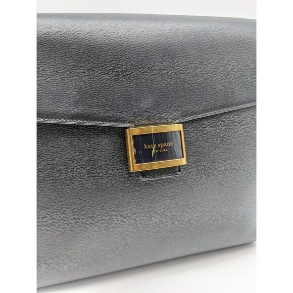 KATE SPADE NY Katy textured leather medium  backpack- BLACK main image 15